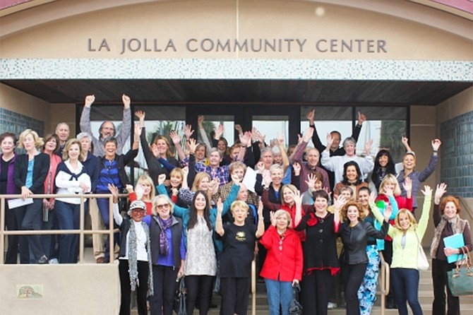 New Year's resolutions at La Jolla Community Center