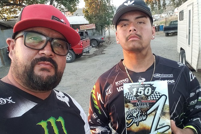 Felipe Mojica and son Gabriel could tell you that, especially in Baja California, off-road racing is a dirty business.