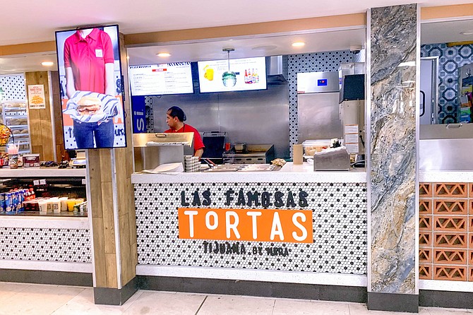 Las Famosas, found in the Tijuana airport