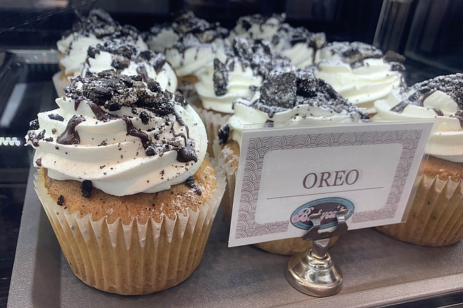 Oreo cupcakes at Babycakes