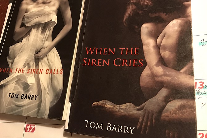 Barry’s first two books: titillating, not heavy porn