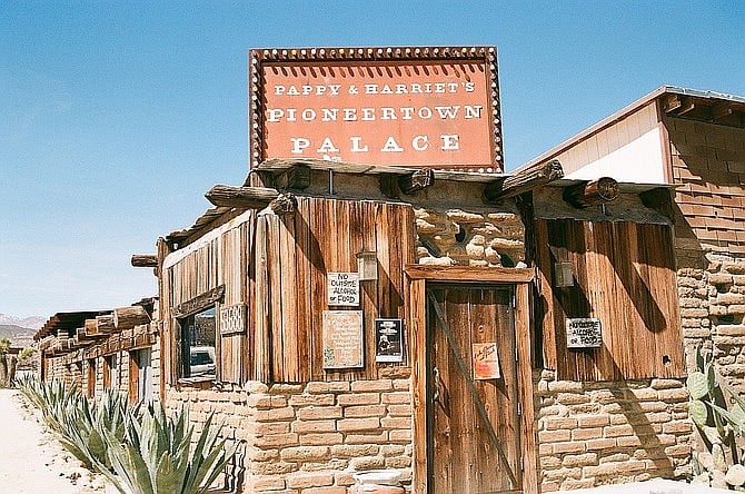 Pappy & Harriet's in Pioneertown, CA.