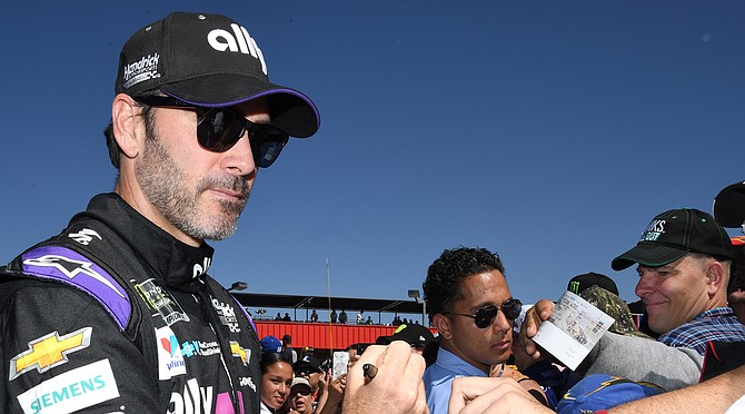 Jimmie Johnson at Fontana: “It’s starting to sink in.”