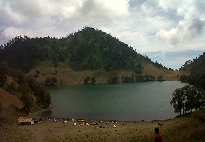 Ranu Kumbolo, Gunung Semeru, Indonesia.