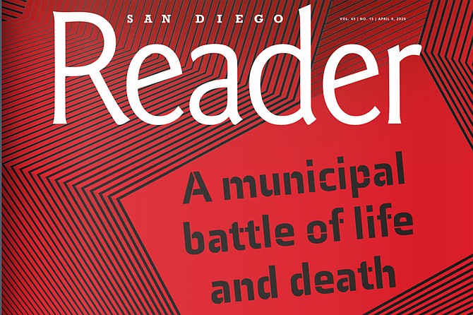 Reminder: San Diego Reader approved by FDA* San Diego Reader