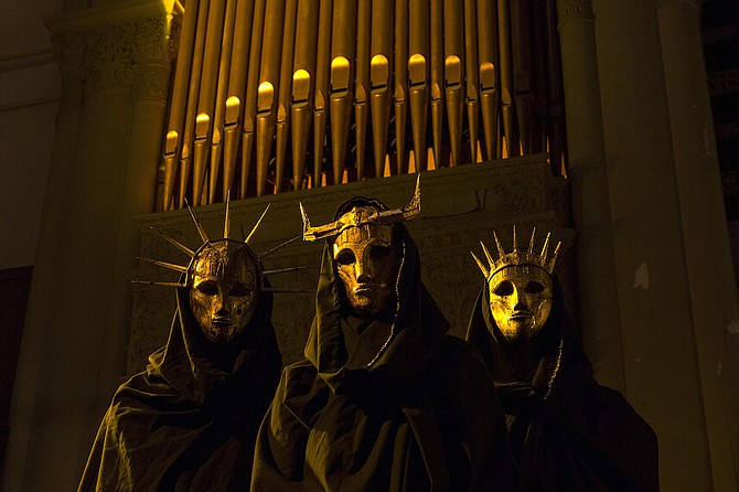 Imperial Triumphant: “The masks do a lot of the work.”