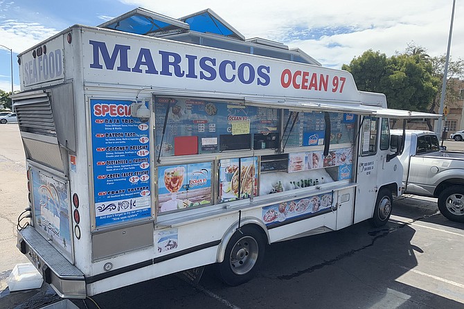 An unprecedented lack of line at the Mariscos truck in South Park