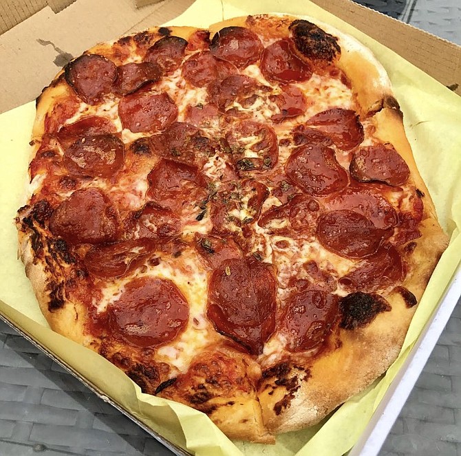 Pepperoni Pizza at Humble Crust.
