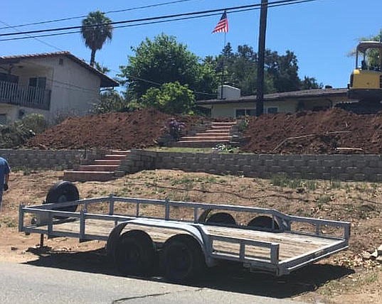 Jasmine King's trailer was stolen from in front of Escondido house.