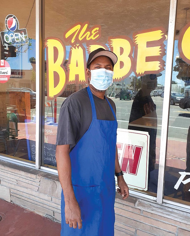 Tony Daniels is a partner in The Barbecue Pit on University Avenue in North Park. He is about as hardnosed as you can be in wanting to strictly continue the lockdown which, he tells me, has caused his company to lose 80 percent of its business. He says “I don’t think our dining room should open just yet.”