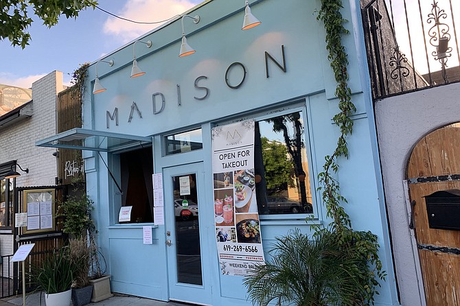 Madison on Park, a fine dining restaurant operating for employees during the pandemic