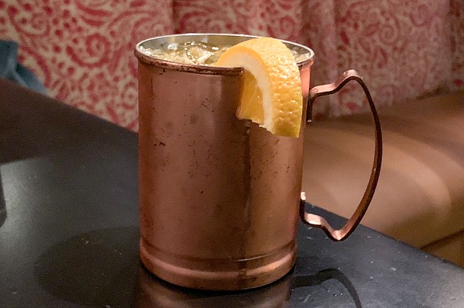 Cocktails in copper mugs: yet another reason to miss dining out