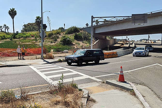 “Most crosswalks in dangerous areas light up when you cross. A freeway onramp should be the first to do this.”
