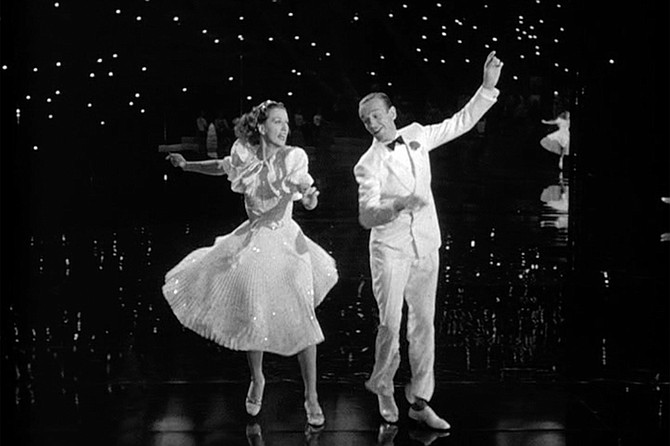 Broadway Melody of 1940: Mirrors, mirrors everywhere, to reflect the brilliance of Powell and Astaire.