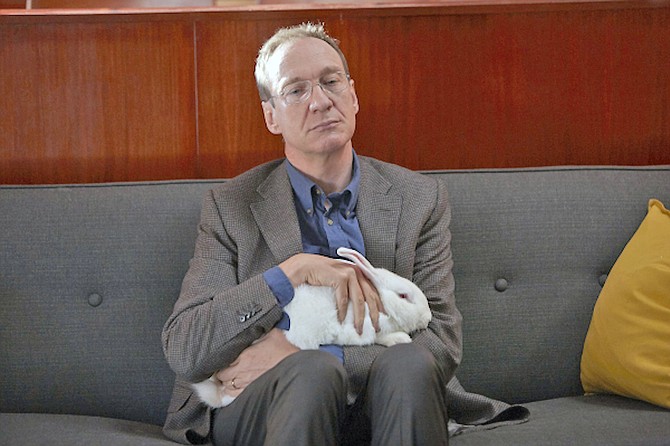Guest of Honor: David Thewlis' wabbit twouble in Atom Egoyan’s latest.