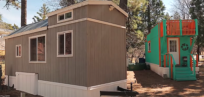 Photo: The county's first tiny house community opened last year on Mt ...