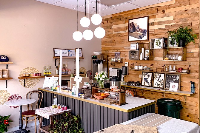 The new Dane Coffee café: cozier than the usual mall coffee shop