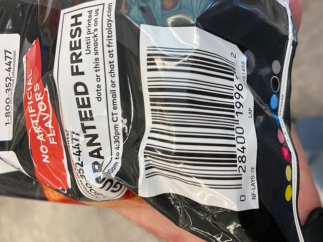 Verifying the barcode of the recalled product