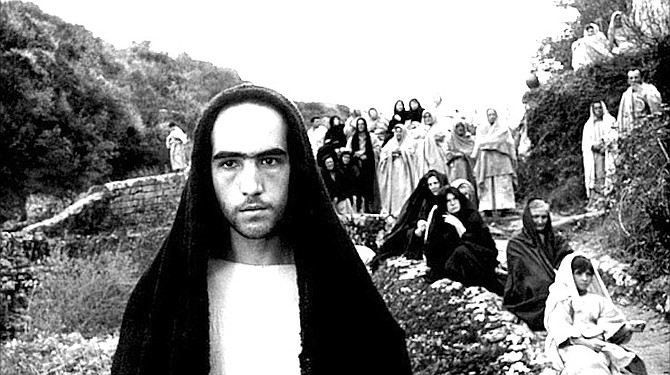 Pier Paolo Pasolini’s The Gospel According to St. Matthew. You’d swear Jesus hired a second-unit camera crew to document His every move.