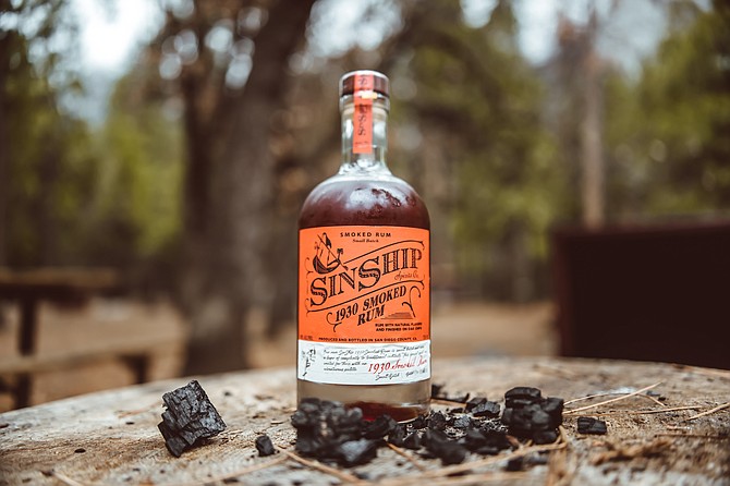 SinShip's 1930 Smoked Rum was the first peat-smoked rum on the market. - Image by Bradley Dunn
