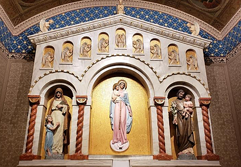 Altarpiece after restoration