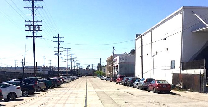 Hancock Street is currently dedicated to cars.