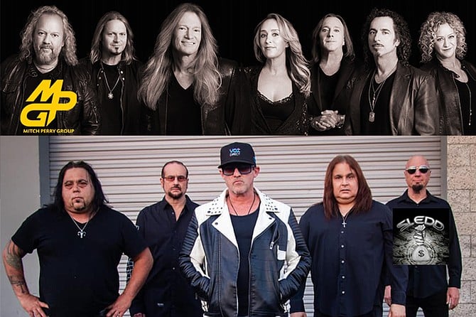 Rocker Mitch Perry and San Diego Rock Band SLEDD get back onto the stage to co-headline Rock and Roll San Diego’s Keep Rockin’ Fest 2020, which will be livestreamed worldwide on Saturday, October 3rd.