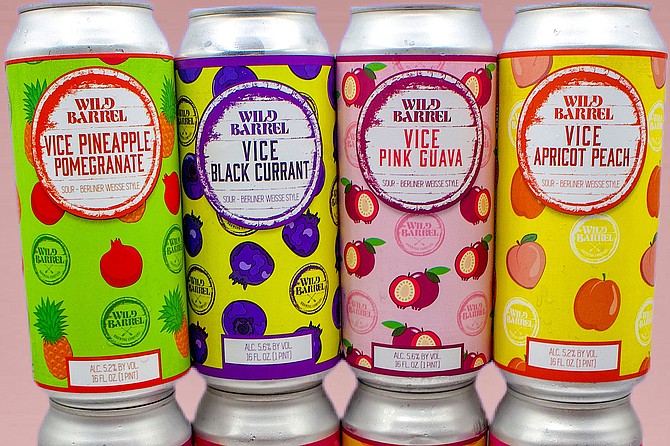 Wild Barrel has a hit in many colors with its tart Vice series of fruited beers.