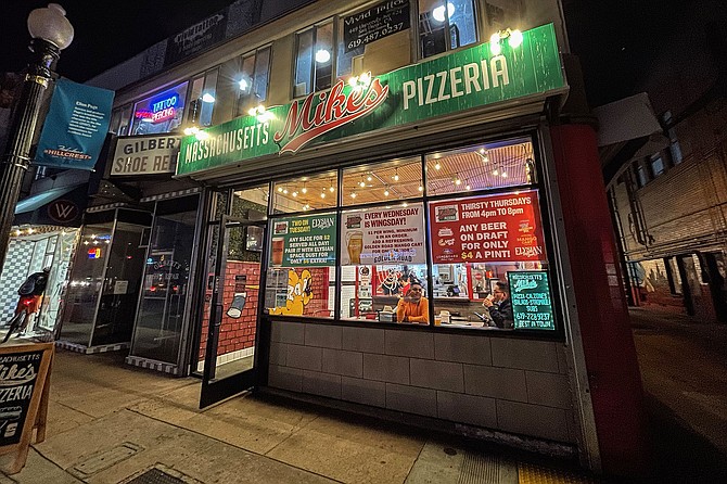 A new pizza counter in Hillcrest