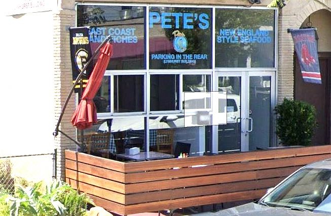 Peter DeCoste, owner of Pete's Seafood and Sandwich: "I was told that no structures will be allowed back into the street."
