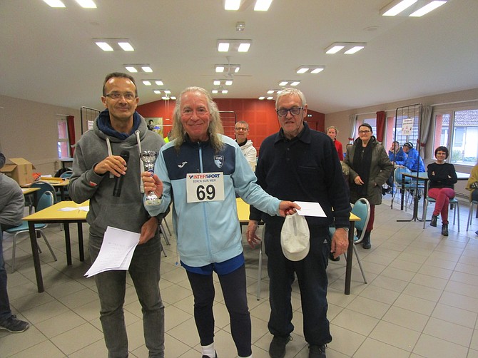 1st place in my age group--France