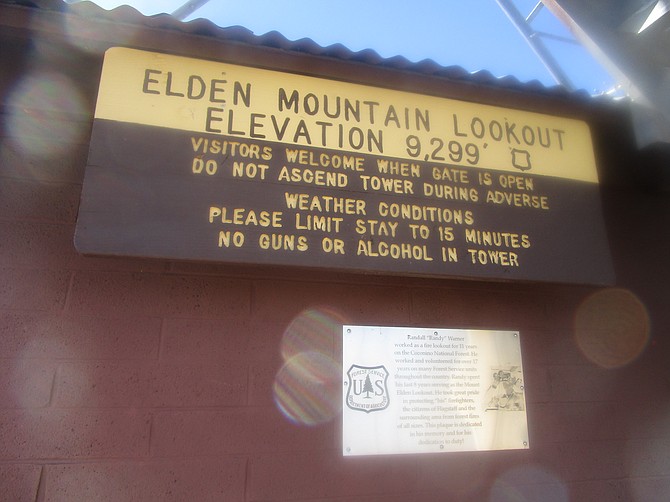 Mount Elden at the summit!