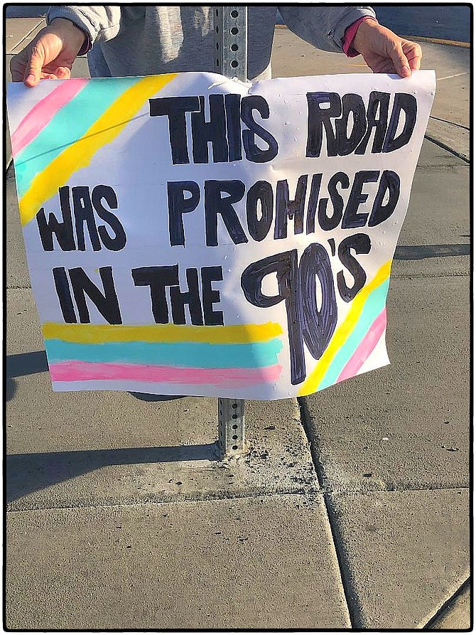 a protest sign