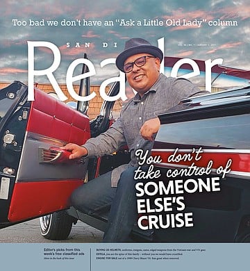 Reader Cover 2021 01 07 You dont take control of someone elses cruise CREDIT Ron Morales t360