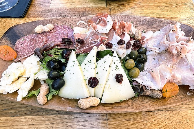 A $4 per selection, pick-it-yourself Italian meat and cheese board