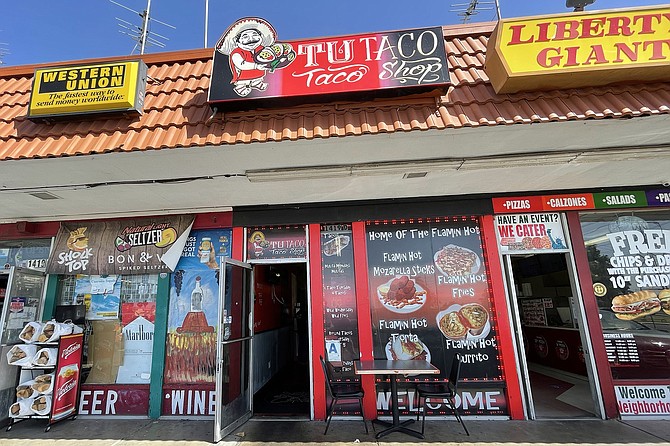 Chula Vista's little Tu Taco Taco Shop, established 2016