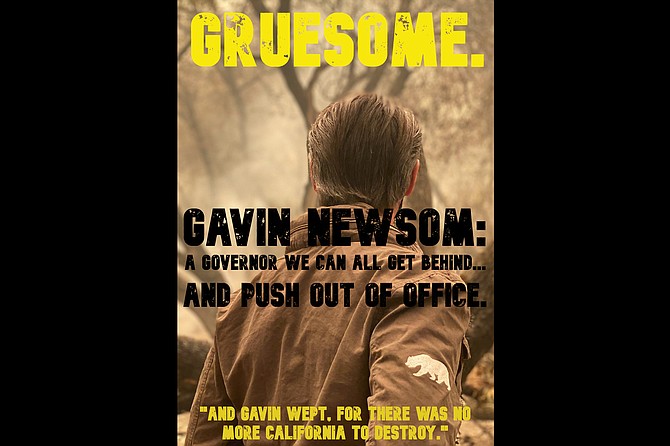 Today, Former San Diego Mayor and would-be replacement governor Kevin Faulconer unveiled his first campaign poster, an attack ad on beleaguered governor Gavin Newsom that doesn’t even mention Faulconer’s name. “I have a lot of strengths,” said Faulconer at the unveiling, “but really, they aren’t nearly as important as Newsom’s weaknesses. Hate and fear are much stronger motivating forces than love and courage, which is why nothing brings people together like a common enemy. And in this case, there are so many people with so many reasons to want Gavin gone. Whether you’re a rich white liberal who’s suspicious of vaccines and also sick of being stuck at home with your rotten kids, or a poor white conservative who hates the way he’s driving businesses out of the state and also his curtailing of freedom through on-again, off-again lockdowns, or just a struggling apolitical minority who’s sick of watching the elite flaunt the rules they lay down for the rest of us, dining maskless at the French Laundry while your neighborhood taqueria goes out of business, you know he must go. And when he does, well, I’ll be around. See you on election day!"