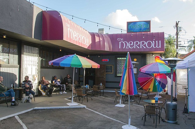 The Merrow seems to be luckier (at the moment) than either the Music Box or Aztec Brewing since they can take advantage of their large parking lot for outdoor operations when conditions allow it.