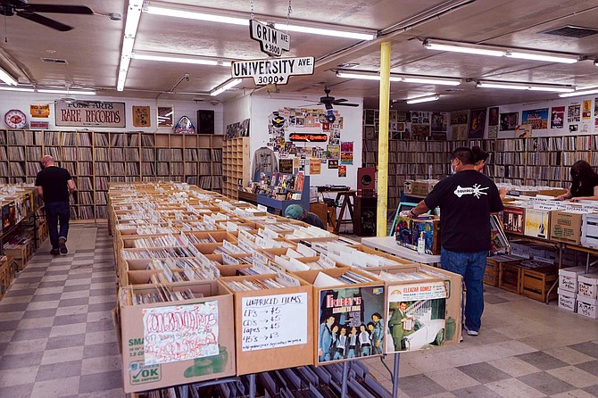 Folk Arts Records initially opened in Little Italy way back in 1967 by the late Lou Curtiss, who also produced live music events ranging from free banjo and fiddle contests in Balboa Park to the San Diego Folk Festival.