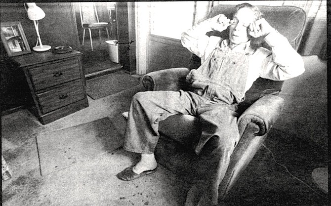 Ed Chrisman: "I got out to the Euclid trolley station at midnight. I was going to use the phone — "