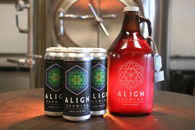 After being closed for nearly a year, Align Brewing has reopened with 16-ounce crowlers, growler fills, and outdoor, on-premise service. - Image by Jake Deardorff