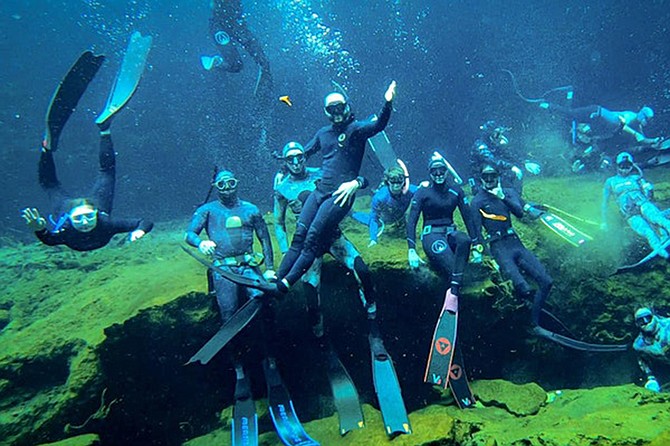 Just Get Wet, a local freediving and spearfishing community, is hosting a meetup at Kahve Coffee House where they’ll teach freediving course work, sell apparel, rent gear, and promote dive and boat trips.