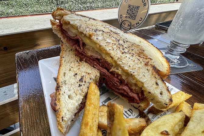 Corned beef on rye
