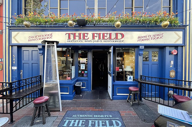 The Field Irish Pub, often a destination for pub-loving tourists