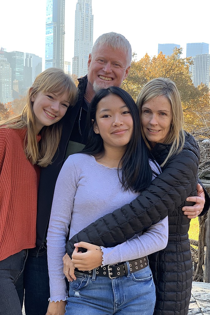Steve Rauber and family.