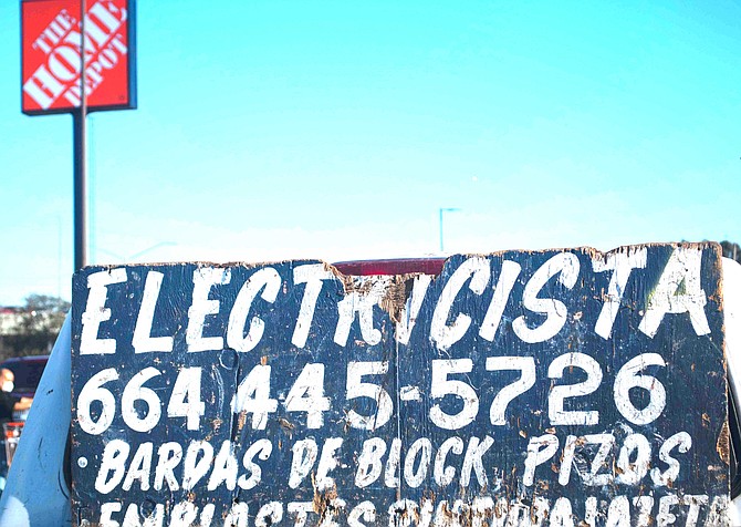 Electrician, block walls, floors
