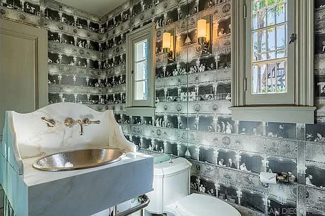 No expense spared in the bathroom either.