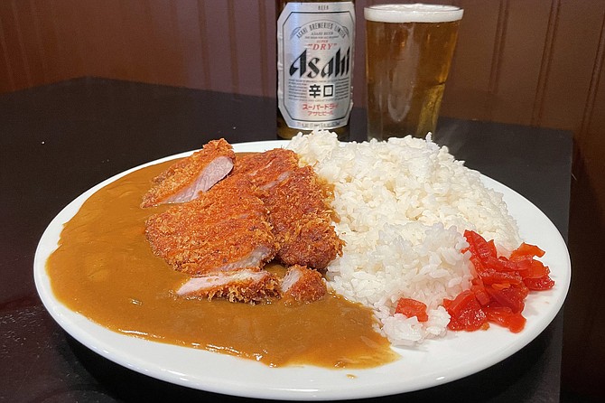 Pork katsu curry