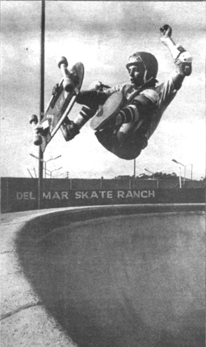 Tony Magnusson. There is something powerful about a photograph of a skater who is captured in that instant of impossible air.