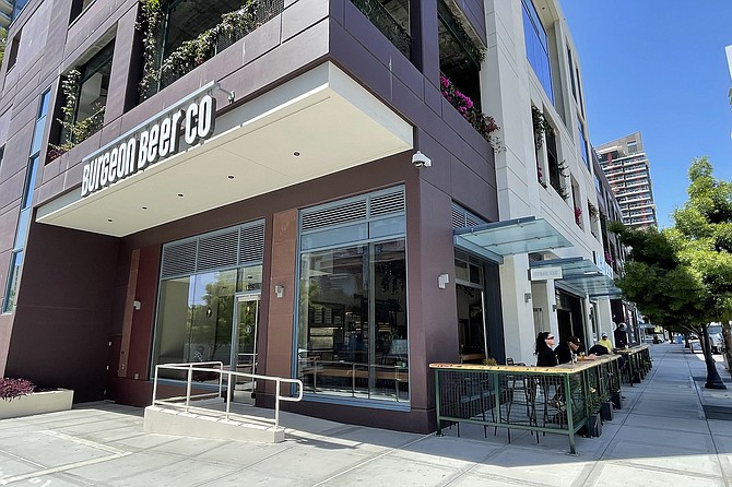 Burgeon Beer's newest taproom is just outside Little Italy.